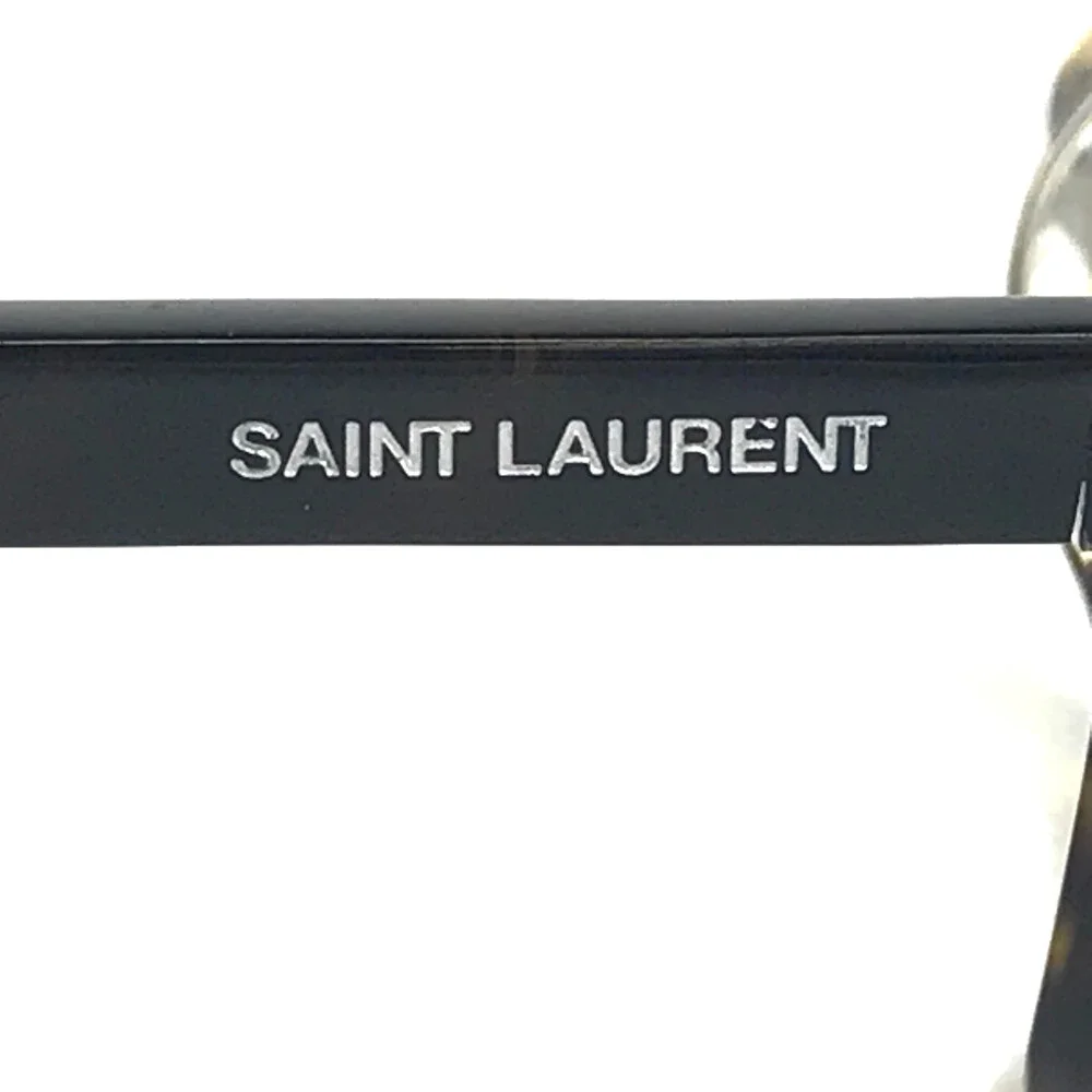 Saint Laurent Eyeglasses Frames SL173/F 002 Tortoise Square Asian Fit 56-15-150 - Picture 4 of 12